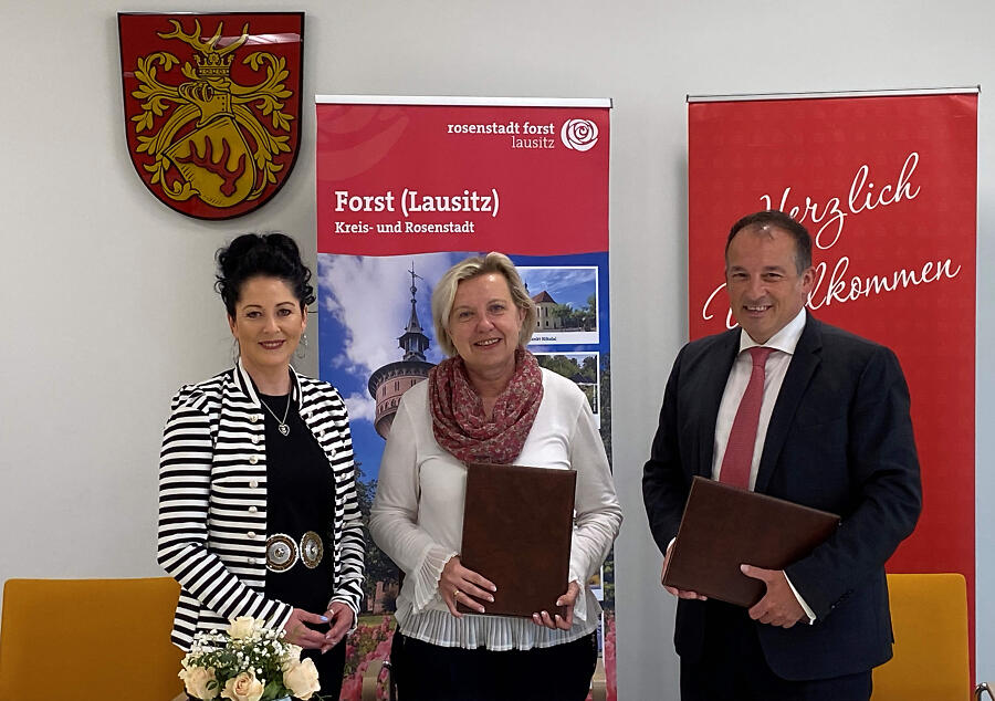 Stadt Forst (Lausitz) Vorstellung der designierten 31. Forster